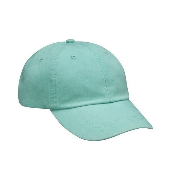 Whispering Pines Sportwear LP101 Optimum-Solid Pigment Dyed 6 Panel Low Profile Cap- Seafoam