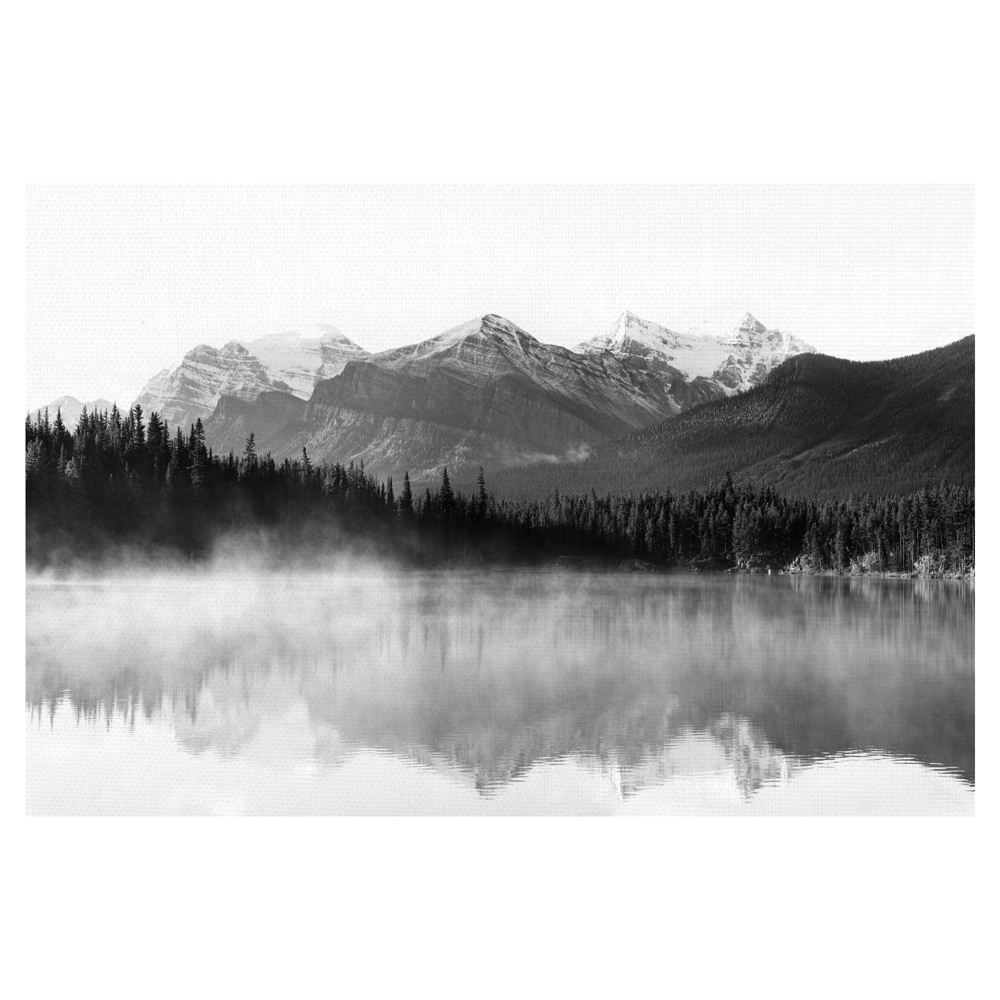 Whispers of Winter by Irene Suchocki Mountain Landscape Canvas Art