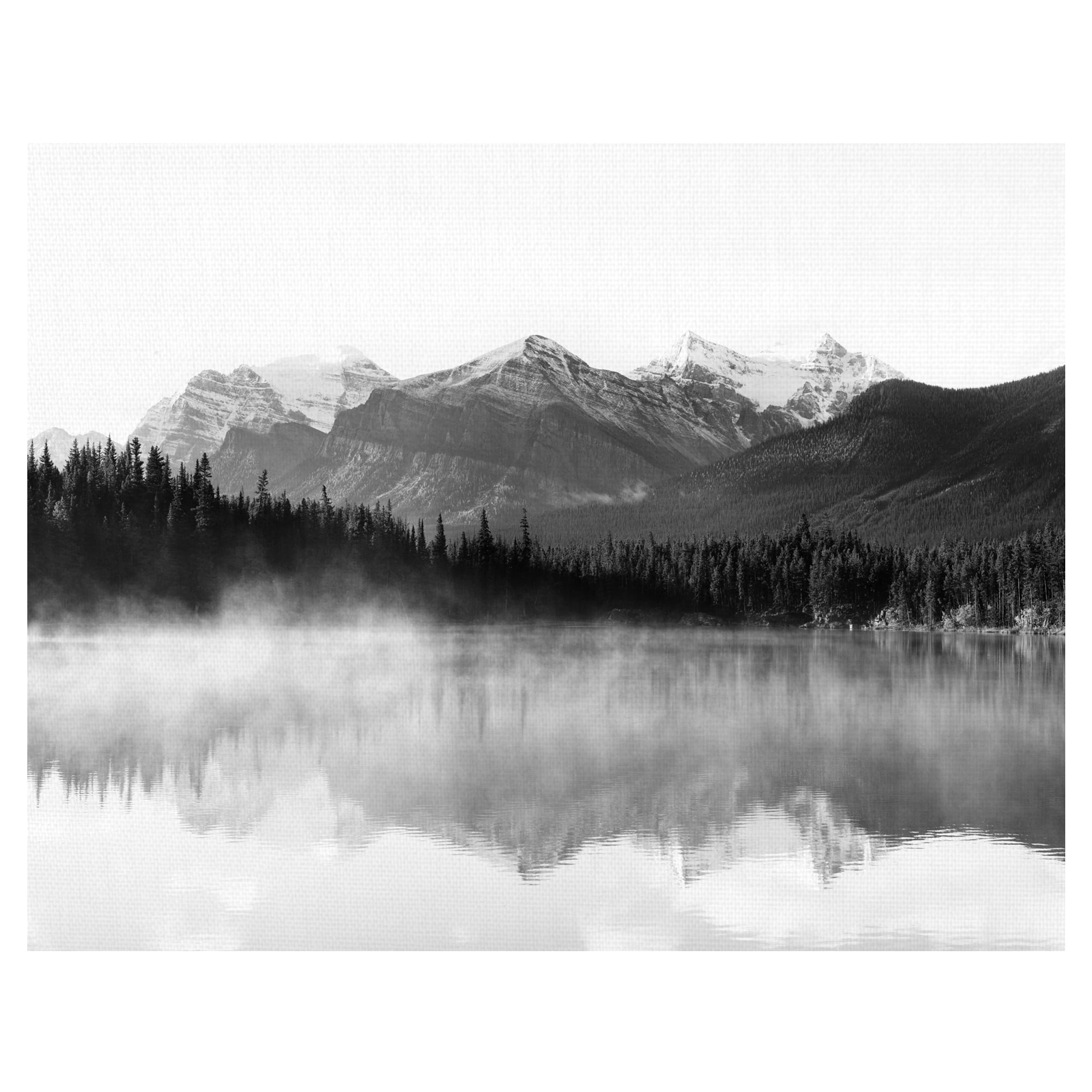 Whispers of Winter by Irene Suchocki Mountain Landscape Canvas Art