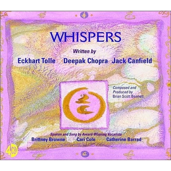 Pre-Owned Whispers (Audiobook 9781559617222) by Eckhart Tolle, Dr. Deepak Chopra, Jack Canfield
