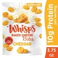 Whisps Cheddar Baked Cheese Bites, 100 Real Cheese Snack, Family Size