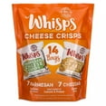 thumbnail image 1 of Whisps Keto Friendly Parmesan & Cheddar Cheese Crisps, 0.63 Oz, 14 Count, 1 of 4