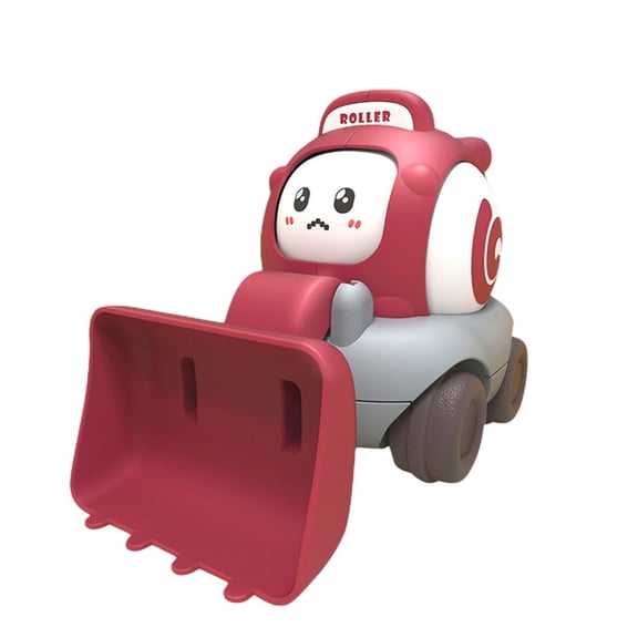 Whistle Engineering Car Toy with Sliding Motion & Sound Effects, Interactive Construction Truck for Klds Sensory Development, Motor Skills & Breath Control Practice