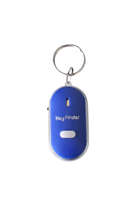 Whistle Keychain Finder, Portable Car Keys Anti-Lost Device, LED Alarm Key Finder, Suitable for Elderly Children Adults