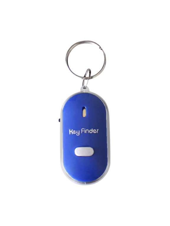 Whistle Keychain Finder, Portable Car Keys Anti-Lost Device, LED Alarm Key Finder, Suitable for Elderly Children Adults