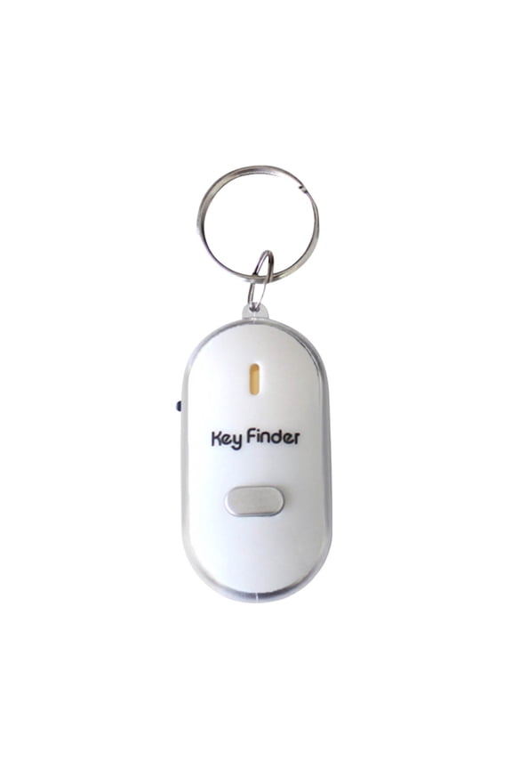 Whistle Keychain Finder, Portable Car Keys Anti-Lost Device, LED Alarm Key Finder, Suitable for Elderly Children Adults