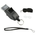 Whistle Large Crisp Sound Plastic Sports Whistle with Lanyard for
