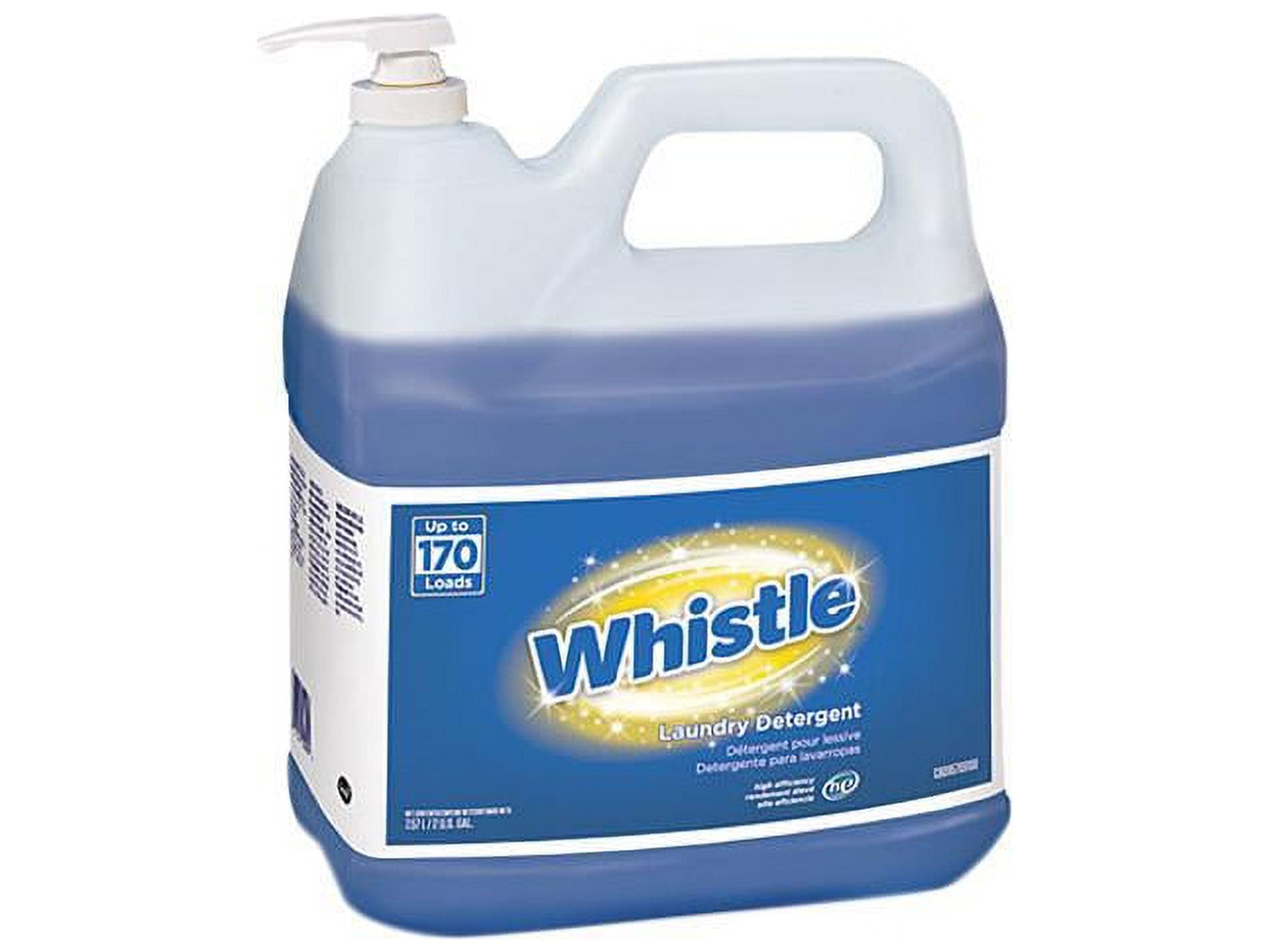 Whistle Laundry Detergent (HE), Floral, 2 gal Bottle, 2/Carton Whistle Laundry Detergent (HE), Floral, 2 gal Bottle, 2/Carton