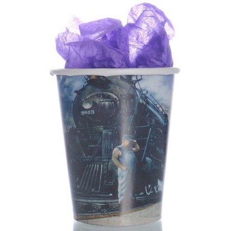 Whistle Stop Train Party 9-oz Paper Cups (8 ct)