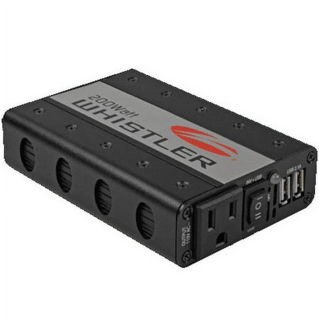 Whistler 200 Watt Power Inverter with 400 Watt Peak Power