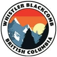 thumbnail image 1 of Whistler Blackcomb, British Columbia Decorative Car Truck Decal Window Sticker Vinyl Die-Cut Wildlife Travel Adventure Vacation Tourist Souvenir, 1 of 2