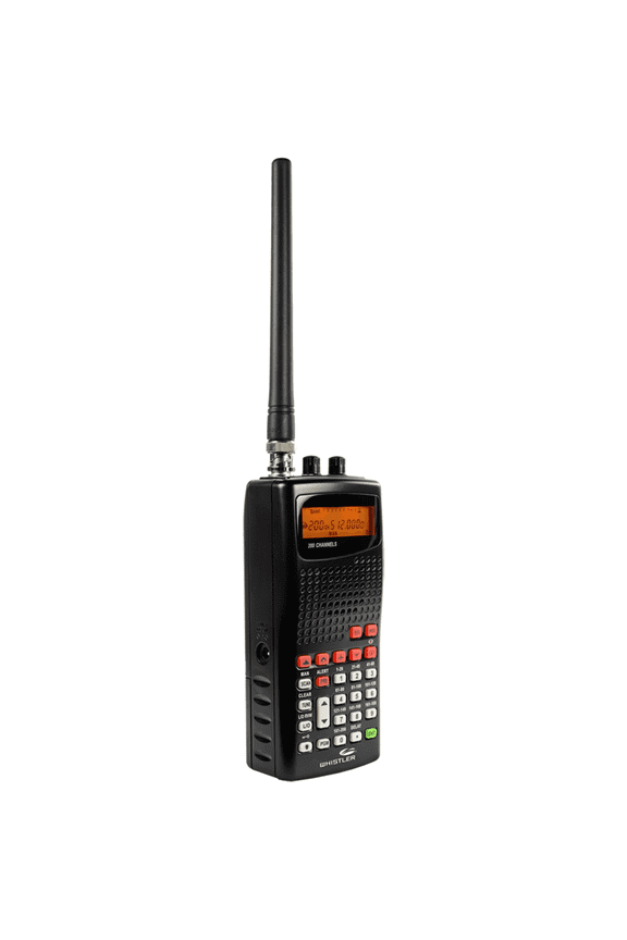 WS1010 400-Channel Handheld Radio Scanner for Weather, Police, Fire, Marine, Air & Ham, Accessories Included, Black
