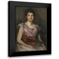 thumbnail image 1 of Whistler, James McNeill 17x24 Black Modern Framed Museum Art Print Titled - The Violin Player, 1 of 5
