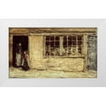 thumbnail image 1 of Whistler, James McNeill 18x12 White Modern Wood Framed Museum Art Print Titled - The Shop Window, 1 of 4
