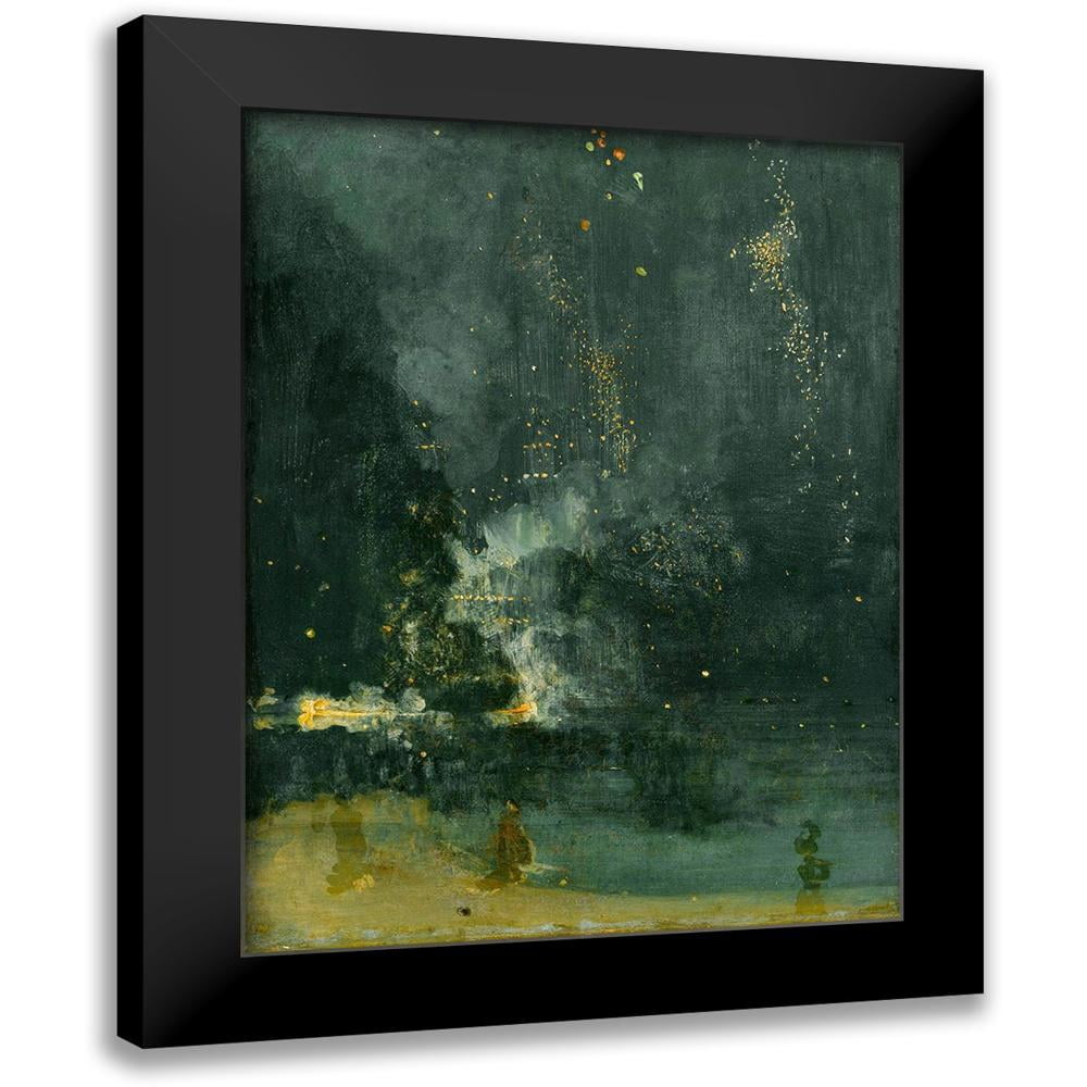Whistler, James McNeill 19x24 Black Modern Framed Museum Art Print