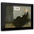 thumbnail image 1 of Whistler, James McNeill 22x20 Black Modern Framed Museum Art Print Titled - Whistlers Mother, 1 of 5
