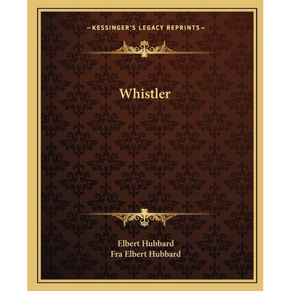 Whistler (Paperback)