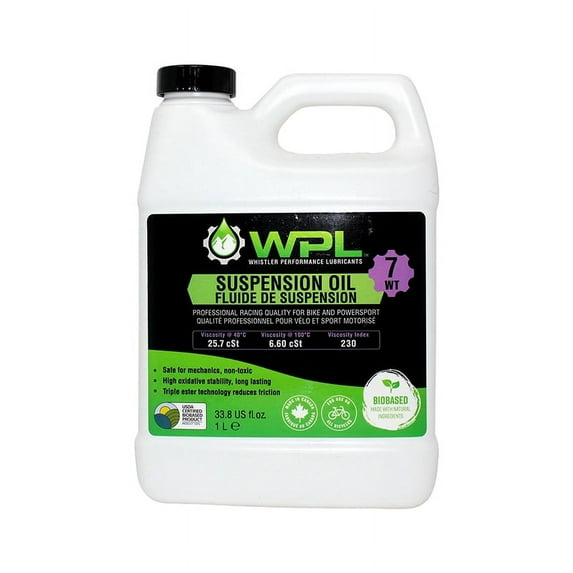 Whistler Performance (WPL) ShockBoost 7 Weight Suspension Oil (1L)