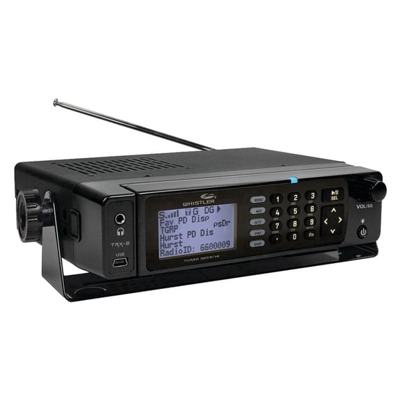 Whistler Desktop Digital Trunking Radio Scanner, TRX-2, Includes USA and Canada Database