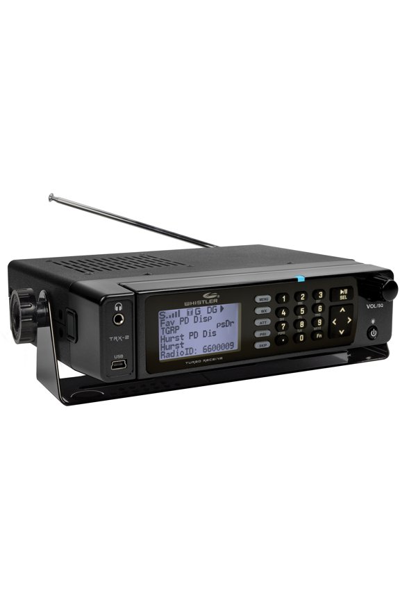Desktop Programmable Digital Trunking Radio Scanner, TRX-2, Includes USA and Canada Database