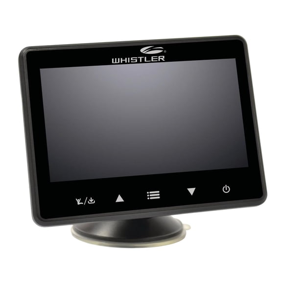 Whistler WBU-900 Wireless Backup Camera System, 43" Monitor, Black