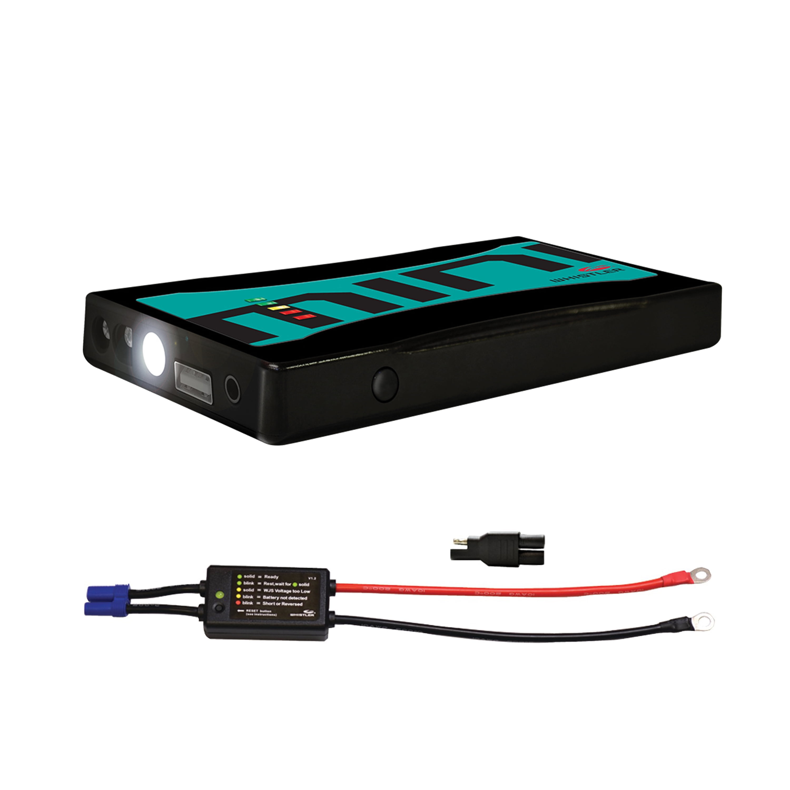 Whistler WJS1800 SafeStart MINI Portable Jump Starter with USB Power