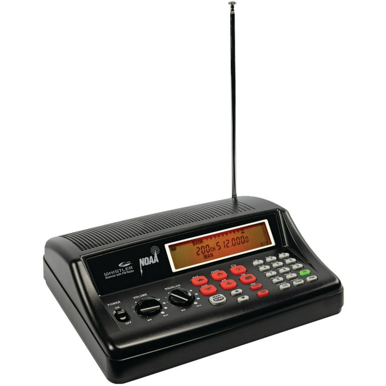 Whistler WS1025 Analog Desktop Radio Scanner - Walmart.com