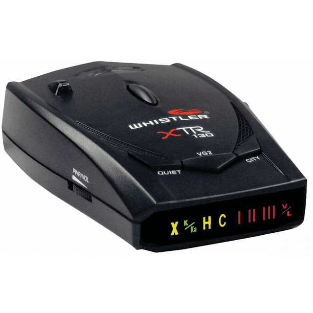 Whistler XTR130 Radar/Laser Detector with SuperBright Icon Display