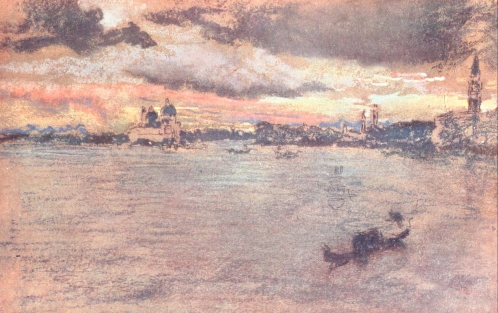 Whistler as I knew him 1904 The Salute Venice Canvas Art - James Whistler (18 x 24)