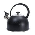 Whistling Kettle Stainless Steel Large Diameter Spout Moon Shape Handle
