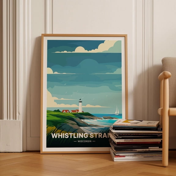 Whistling Straits Wisconsin Golf Wall Decor