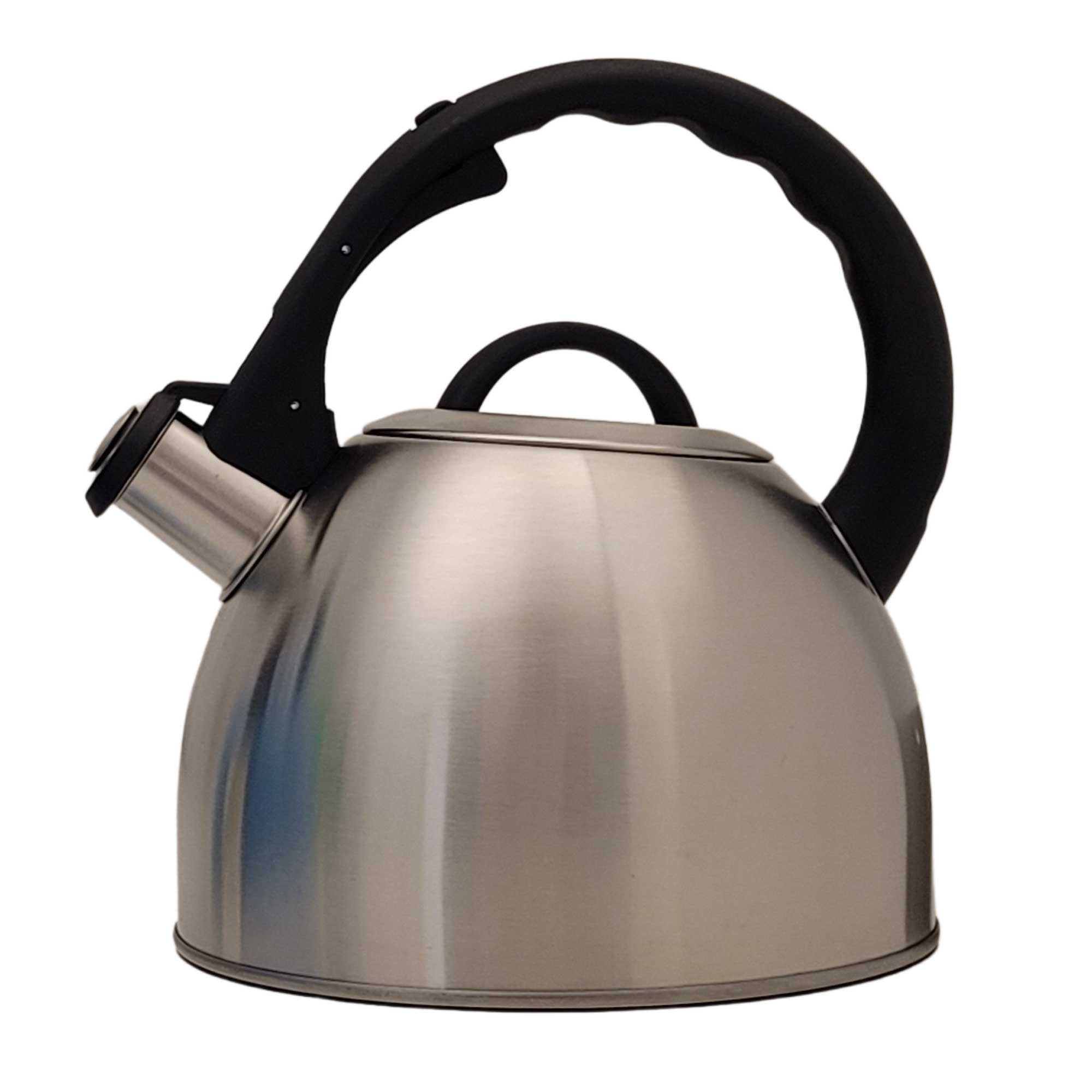 Whistling Tea Hot Water Kettle Stovetop Stainless Steel 2 Quart Gas