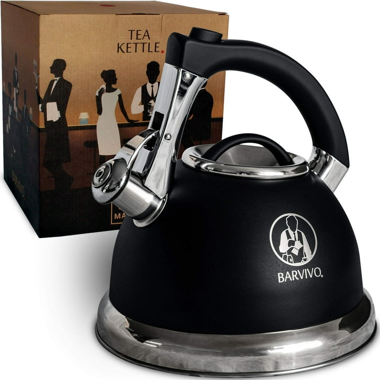 Whistling Tea Kettle Perfect For Preing Hot Water Fast For Coffee