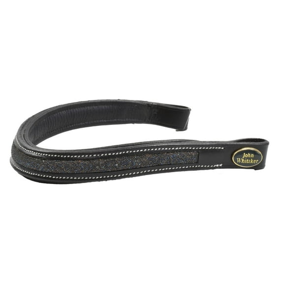 Whitaker Leather Micro Beads Horse Browband