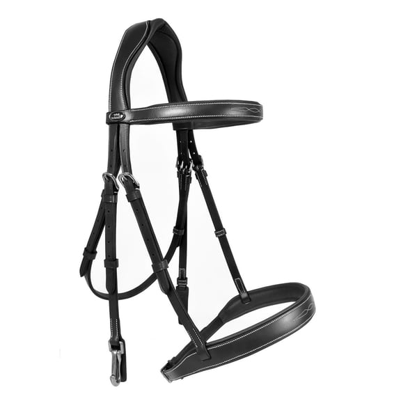 Whitaker Madrid Leather Horse Snaffle Bridle