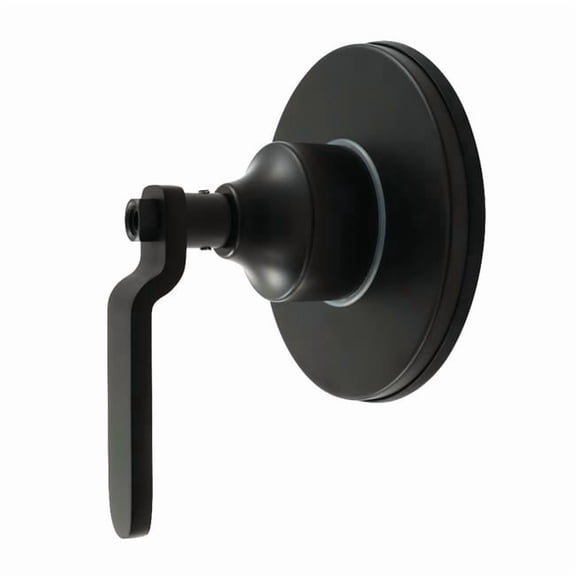 Whitaker Matte Black Single-Handle Diverter Valve - 3-Way Functionality