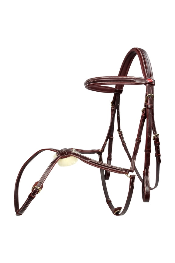 Venice Leather Horse Bridle With Reins