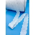 thumbnail image 1 of White 1-1/2" Duck Eyelet Embroidery Edge, 1 of 2
