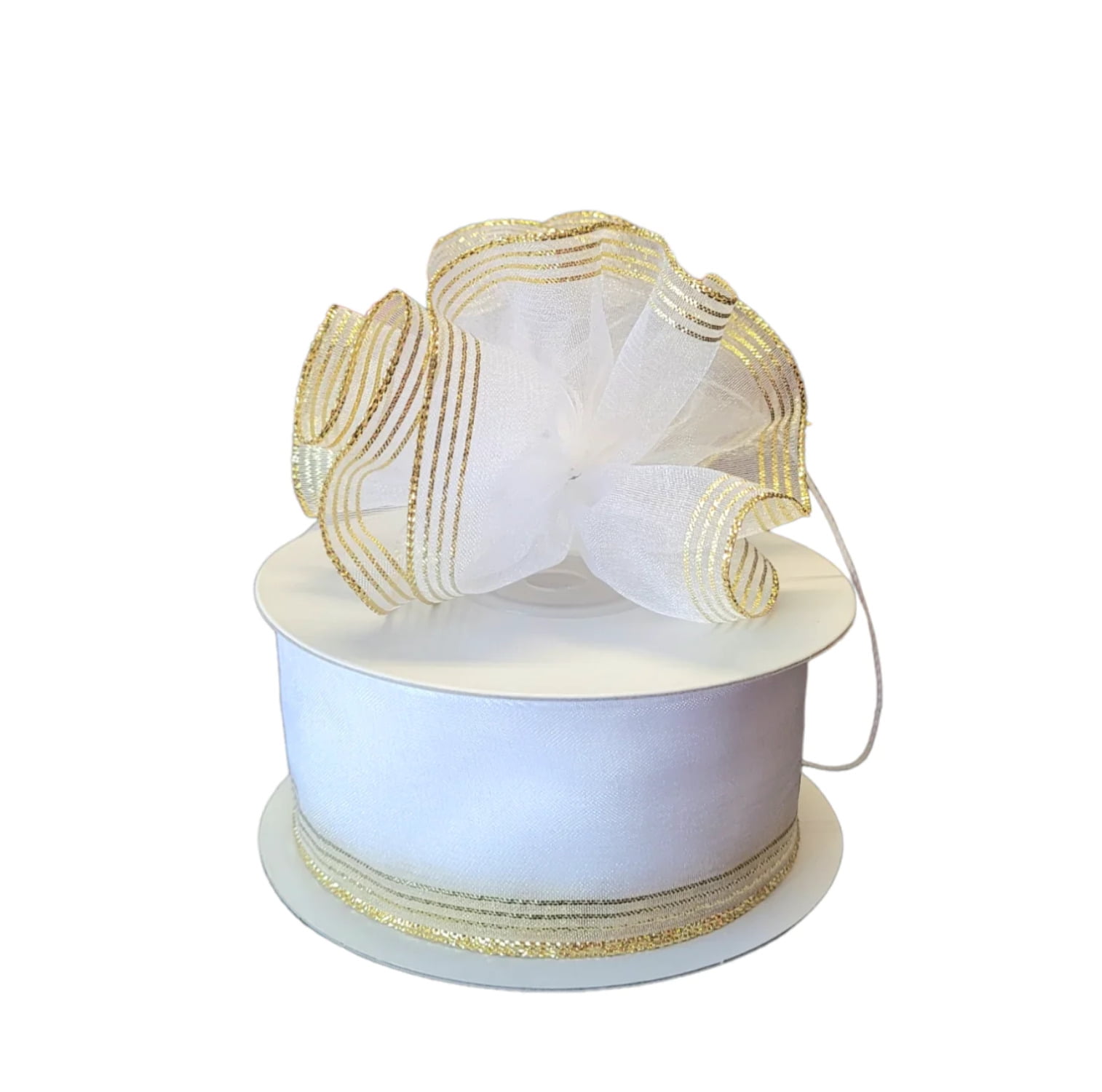 Gold Organza Wine Wrapper with Tie Cord, 28 inch Diameter, 3 Pack