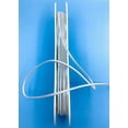 thumbnail image 1 of White 1/8" Flat Suede Leather, 1 of 1