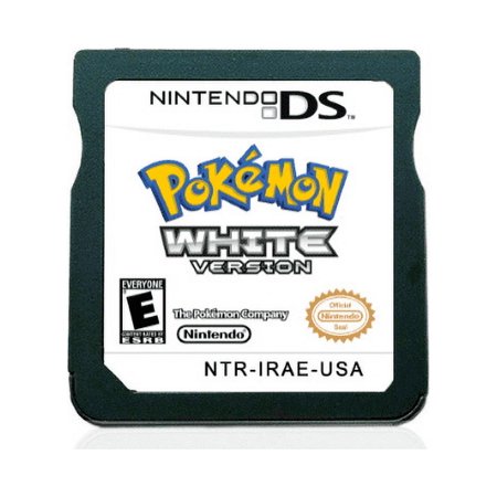 White 1 NDS Combined card 3DS NDS Game Card US Version