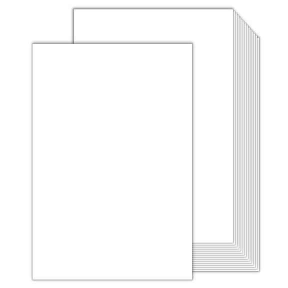 White 11x17 Blank Cover Stock 100 Sheets Heavyweight Printer Paper For Arts Crafts Flyers Posters