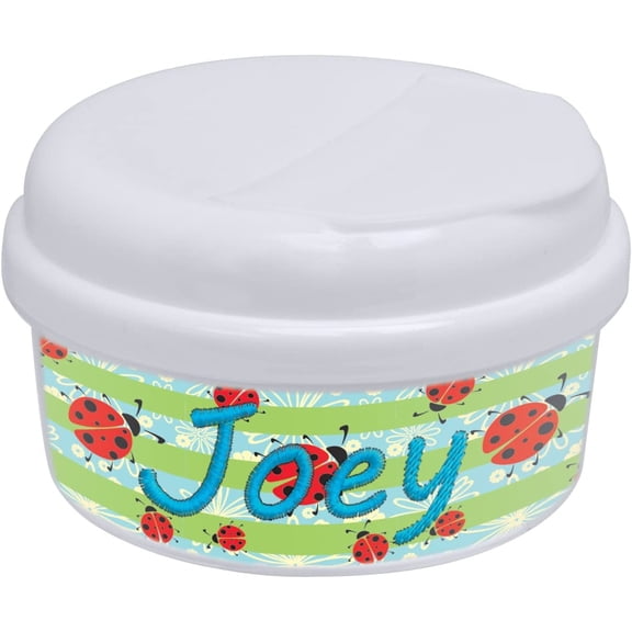 White 12 oz. Create Your Own Photo Snack Container - Pack of 24