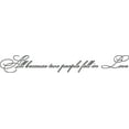 thumbnail image 1 of White 146" x 20" Decaltor all because two people Lettering Wall Decal Sticker Sticker D?or, 1 of 1