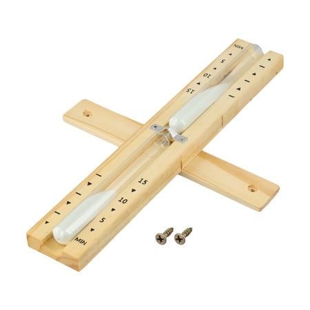 White 15-Minute Wood Sauna Timer: Smooth, Easy Install & Long-Lasting!