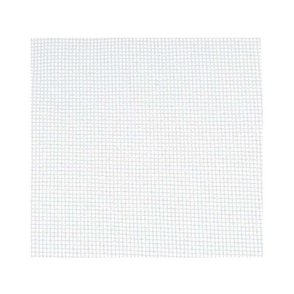 BESTOYARD 15Pcs Plastic Flower Pot Hold Mesh Pad White Reusable Grid Mat for Garden Plant Drainage