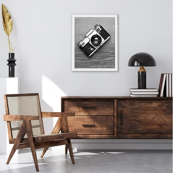 White 16x20 Picture Frame with Polished Plexiglass - Engineered Wood Frame for Vertical or Horizontal Display