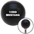 thumbnail image 1 of White 1999 Mustang Black Shift Knob with M16 x 1.5 Insert Shifter Auto Manual Brody, 1 of 1