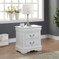 thumbnail image 1 of White 2-Drawer Nightstand, 1 of 5