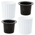 thumbnail image 1 of CIMAXIC White Plastic Self Watering Pots for Home Decor and Indoor Use 2Pcs, 1 of 6